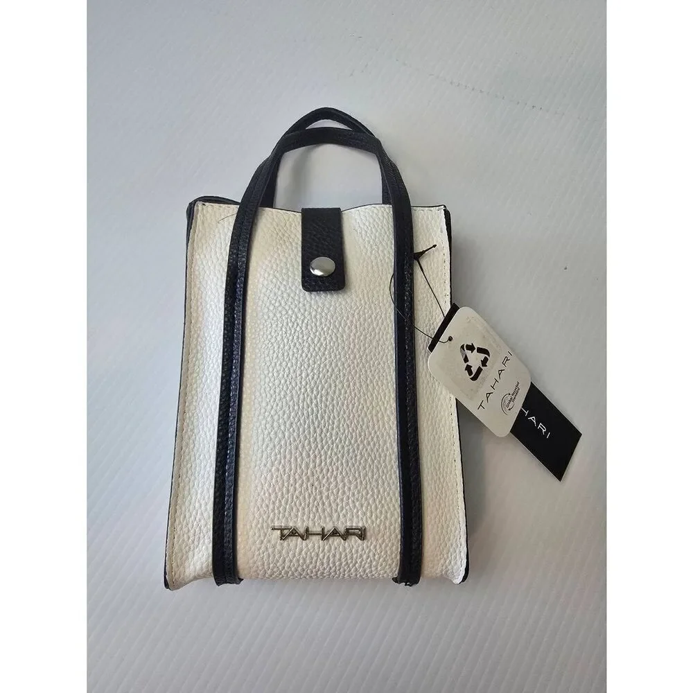 Tahari Micro On The Go Crossbody Bag New